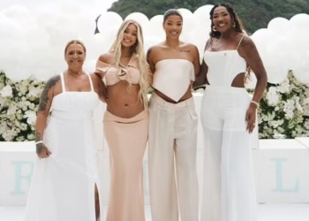 Ludmilla exibe detalhes de chá revelação da primeira filha com Brunna: ‘Foi incrível!’