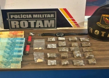 PM prende suspeitos por tráfico de drogas e receptação em Lucas do Rio Verde