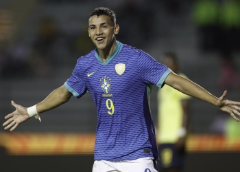 Brasil vence o Equador e garante vaga na fase final do Sul-Americano Sub-20