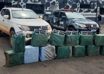 Força Tática apreende cerca de 600 quilos de cocaína avaliada em R$ 14,2 milhões