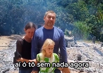 Família tem casa incendiada em disputa de terras e Mauro Mendes promete encontrar responsáveis