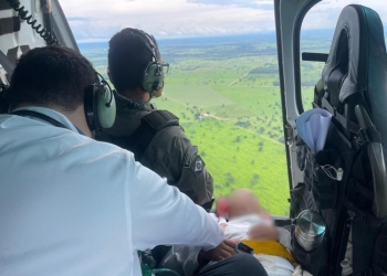 Ciopaer realiza transferência de paciente de Salto do Céu para Cáceres