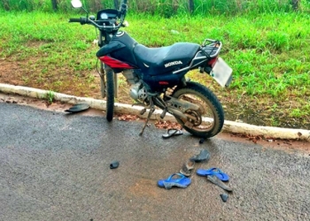 Adolescente de 13 anos morre após ser arremessado de motocicleta conduzida pelo irmão gêmeo