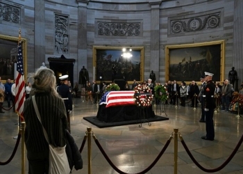 Funeral de ex-presidente Jimmy Carter reúne Trump, Obama e Biden