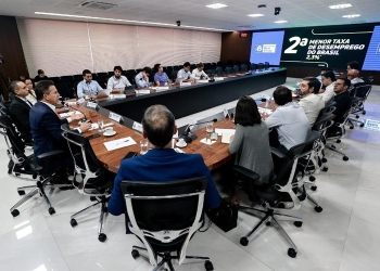 Investidores se reúnem com governador: “Estamos impressionados com o potencial de Mato Grosso”