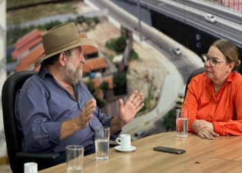 Nelson Barbudo se reúne com Paula Calil e firmam parceria para trazer recursos para Cuiabá
