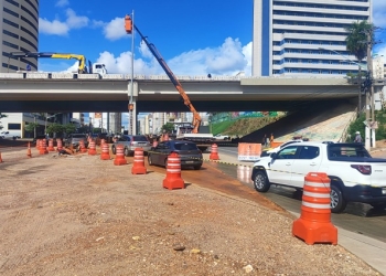 Semob orienta sobre desvios no trânsito por nova intervenção no viaduto da Av. do CPA