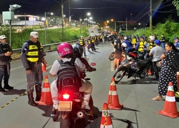 Primeira Operação Lei Seca do ano remove 54 motos e identifica 33 condutores sem CNH