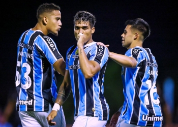 Grêmio goleia o Monsoon e mantém 100% de aproveitamento no Gauchão