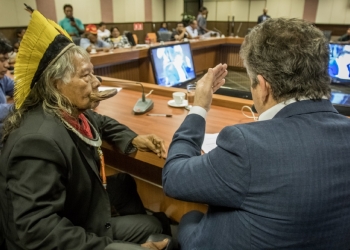 Em Brasília, Mauro pede delegação de competência do Ibama à SEMA para liberar obras em MT