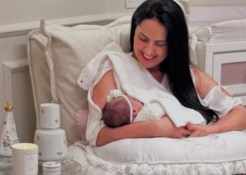 Graciele Lacerda exibe todos os detalhes do quarto da filha Clara: ‘Planejado com amor’