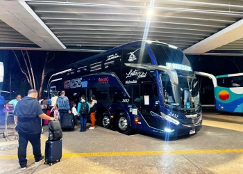 Nova linha de ônibus rodoviário começa a operar entre Cuiabá e Juína
