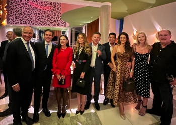 Mauro Mendes e Cidinho Santos participam de jantar em Brasília; governador pede a Hugo Motta endurecimento das leis