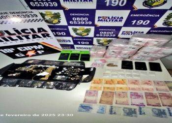 Dono de distribuidora de bebidas é preso com drogas e adolescente é apreendida