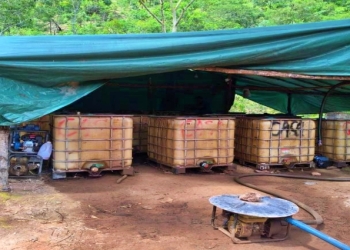 Posto clandestino usado para abastecer garimpos ilegais é desativado pela Polícia Civil