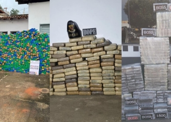 Polícia Militar apreende mais de quatro toneladas de drogas em Mato Grosso