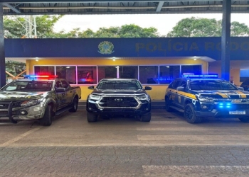 PRF e Gefron recuperam caminhonete roubada na fronteira de MT