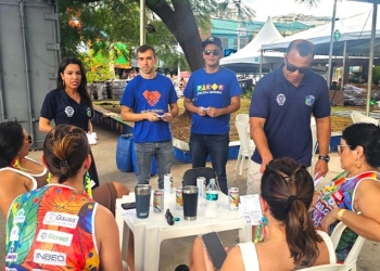 Detran-MT aborda mais de mil pessoas no feriado de carnaval com orientações de segurança no trânsito