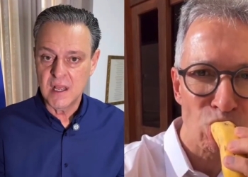 Fávaro critica Zema por ironizar alta dos alimentos comendo banana com casca