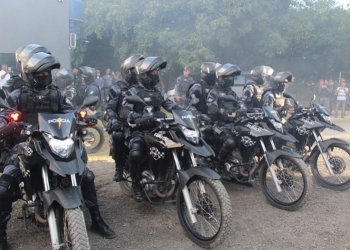 Capacitação de moto patrulhamento tático é oferecido para policiais militares em Cuiabá
