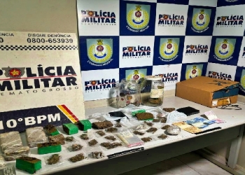 Casal é preso em flagrante por tráfico de drogas e abandono de incapaz no Distrito da Guia