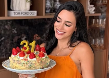 Bruna Biancardi celebra 31 anos e ganha supressa de Neymar: ‘Super romântica’
