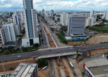 Trecho de pista do viaduto da Av. Miguel Sutil será bloqueado nesta quinta-feira