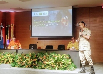 Corpo de Bombeiros apresenta resultados operacionais de 2024 em evento internacional sobre manejo do fogo
