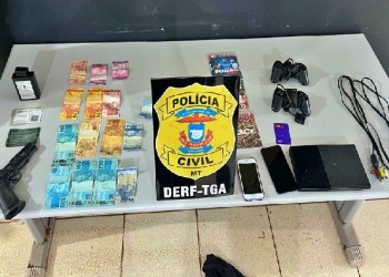 Assaltantes encapuzados que invadiram casa de família são presos com dinheiro e armas