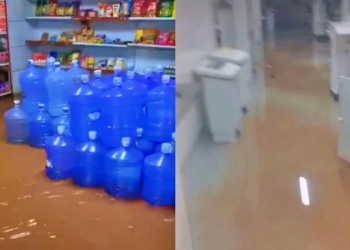 UPA do Leblon e outros pontos de Cuiabá voltam a ser afetados por alagamentos; veja vídeos