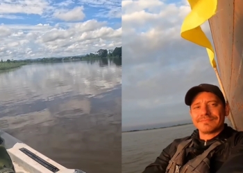 Aventureiro percorre rios de MT rumo a Corumbá e relata desafios da expedição pelo Pantanal