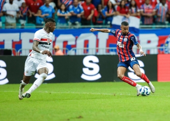 Bahia brilha e vence o São Paulo pelo Brasileirão
