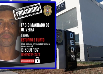 Polícia Civil procura por homem que estuprava e furtava mulheres que conhecia pela internet