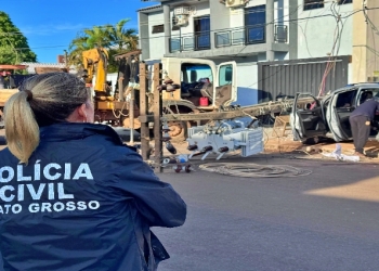 Troca de tiros deixa um morto e dois feridos durante a madrugada em MT; veja vídeo