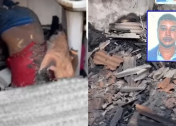 Irmão de empresário morre carbonizado durante incêndio em quitinete; veja vídeo
