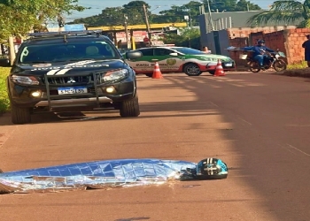 Homem de 47 anos morre após acidente com motocicleta em Várzea Grande