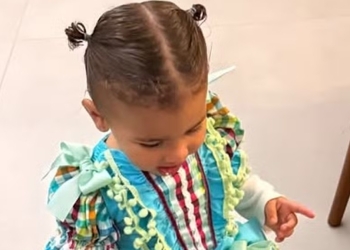 Bruna Biancardi encanta seguidores ao mostrar Mavie com vestido caipira ‘Fofura’