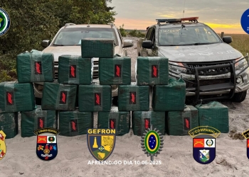 Carga de cocaína avaliada em R$ 14 milhões é apreendida na fronteira entre Brasil e Bolívia