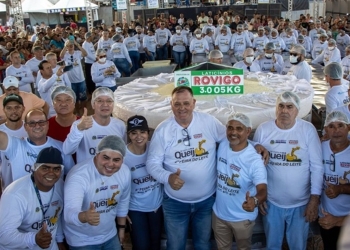 Com três toneladas, indústria de MT quebra recorde e produz o maior queijo frescal do Brasil