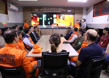 Corpo de Bombeiros de Mato Grosso ativa Sala de Situação Central