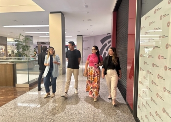 Ação da primeira-dama garante pontos de vacinação em shoppings de Cuiabá