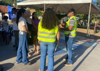 Participantes da Virada Sustentável recebem orientações sobre prevenção à dengue e chikungunya