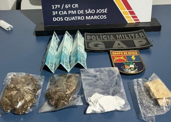 Três adolescentes faccionados são apreendidos por tráfico de drogas pela PM