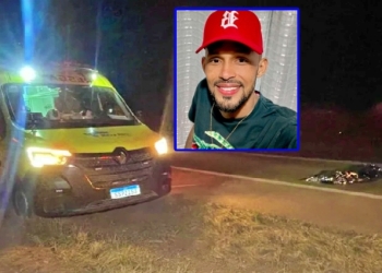 Motociclista morre atropelado após sofrer queda e caminhar desorientado na BR-163
