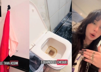 Influencer relata “pesadelo” em casa alugada por temporada em Cuiabá; veja vídeo