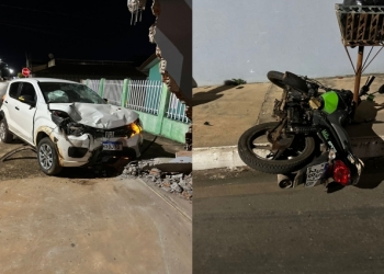 Motoboy é socorrido em estado grave após ser atropelado por motorista embriagado em Várzea Grande