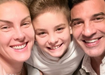 Ana Hickmann mostra carinho de Alezinho com Edu Guedes após cirurgia: ‘Muito fofo’