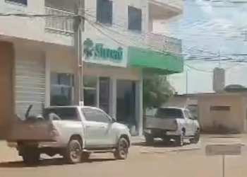 Sicredi fecha agência após assalto em Brasnorte; dois funcionários foram feitos reféns