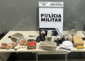 Faccionado é detido em VG com tabletes de maconha destinada para entrar em presídio