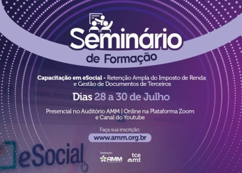 AMM abre inscrições para seminário técnico de formação sobre o eSocial
